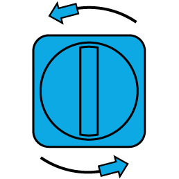 Square Base, Twist Filter To Remove