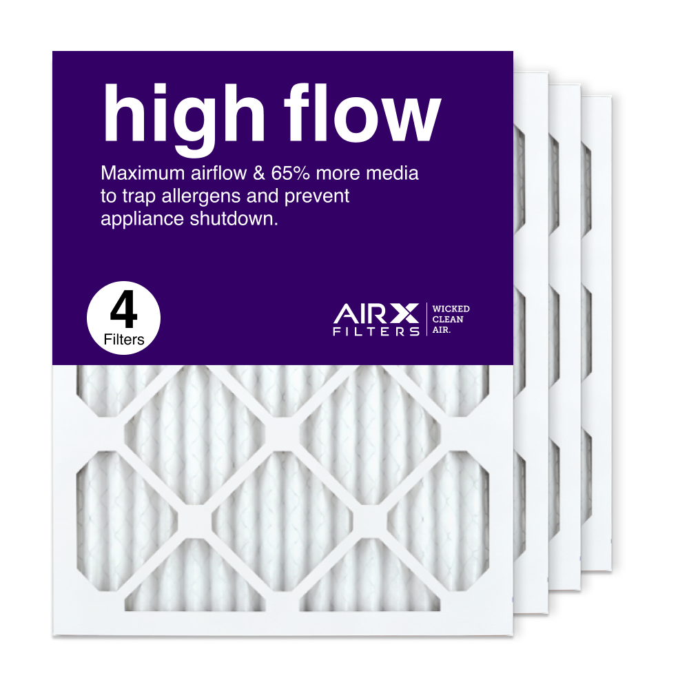 16x20x1 AIRx High Flow Pleated Air Filter