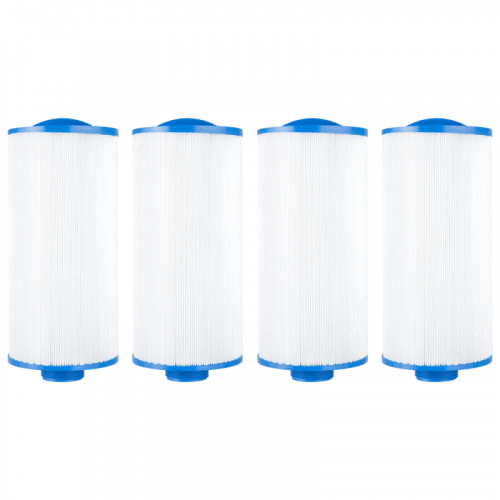 ClearChoice Replacement filter for After Hours Spas | Nemco Spas | Threaded 25 Sq Ft Top Load , 4-pack