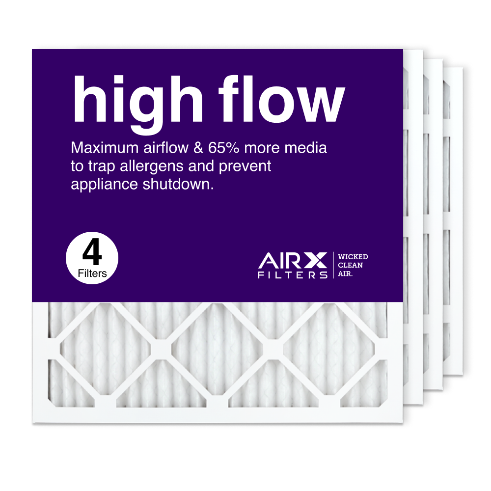 20x20x1 AIRx High Flow Pleated Air Filter product image