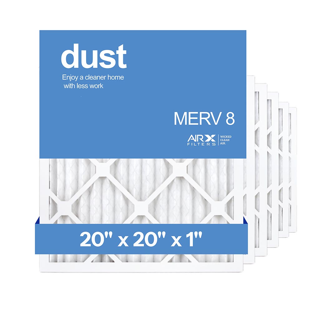 20x20x1 AIRx DUST Air Filter, 6-Pack