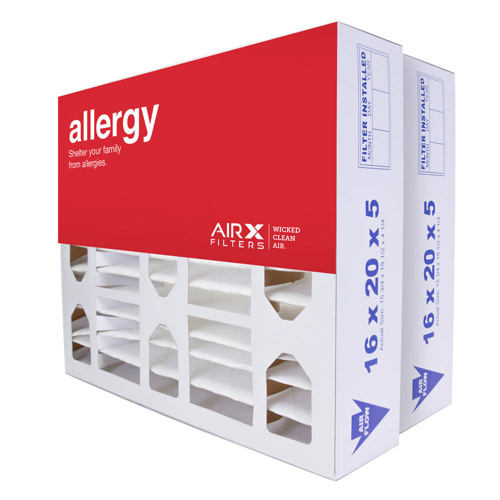 16x20x5 AIRx ALLERGY Honeywell FC100A1003 Replacement Air