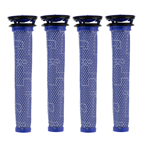 Replacement Pre-Filter for Dyson® V6, V7, V8 Cordless Vacuum Cleaners, 4-Pack