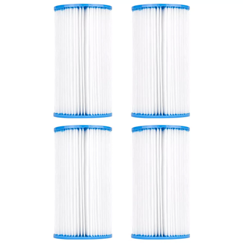 Replacement Pool Filter for Intex A & C, Coleco F-120 - 4 pack