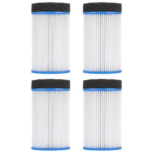 ClearChoice Replacement filter for Spa-in-a-Box, MSpa, and Spa2Go Pool Filter, 4-pack
