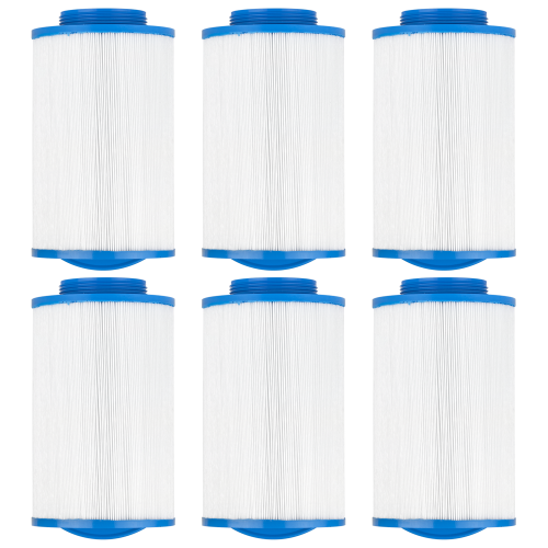 ClearChoice Replacement Pleated Filter Cartridge for LA Spas HTF-0303, 6-pack