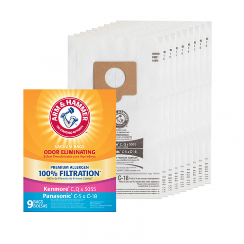 Replacement for Kenmore® Style C, Q, 5005 Premium Allergen Vacuum Bag, 9-Pack