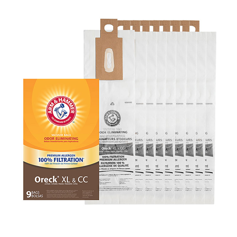 Replacement for Oreck® Style XL & CC Premium Allergen Vacuum Bag, 9-Pack product image