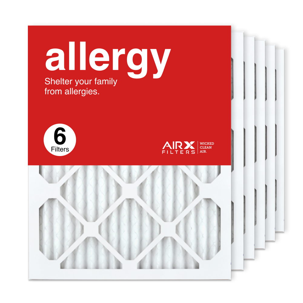 16x20x1 AIRx ALLERGY Air Filter, 6-Pack