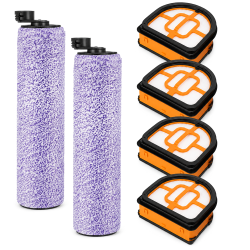 AIRx Replacement Filter/ Brush Kit for Shark® Hydrovac Vacuums, 2-Pack
