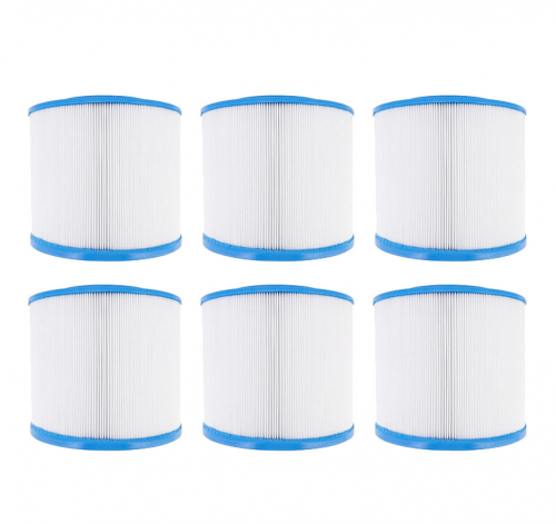 ClearChoice Replacement Outer filter for Master Spa Eco-Pure (New Style), 6-Pack