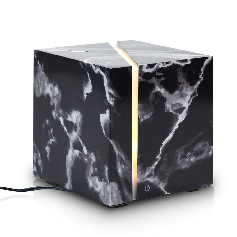 Marble Grain Aromatherapy Diffuser - Black