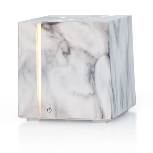 Marble Grain Aromatherapy Diffuser - White