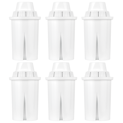 Replacement for Brita® Pitcher Filters - 6 Pack