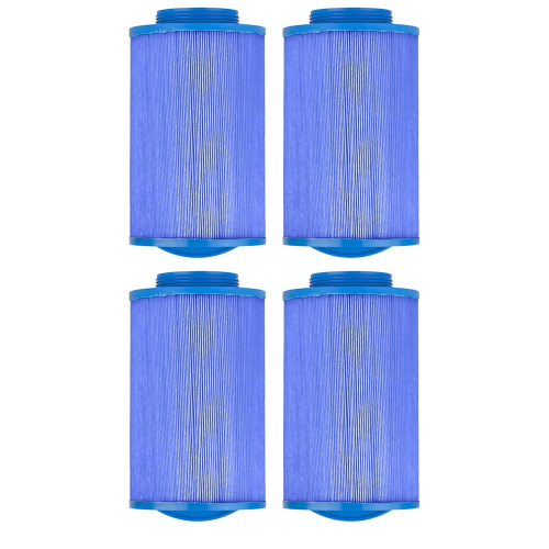 ClearChoice Replacement Pleated Filter Cartridge for LA Spas HTF-0303, Anti-Microbial, 4-Pack