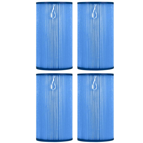 ClearChoice Replacement filter for Jacuzzi Aero / Caressa Closed Top, Anti-Microbial, 4-Pack