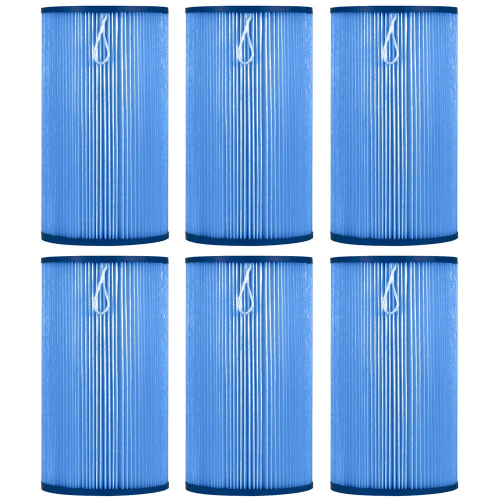 ClearChoice Replacement filter for Jacuzzi Aero / Caressa Closed Top, Anti-Microbial, 6-Pack