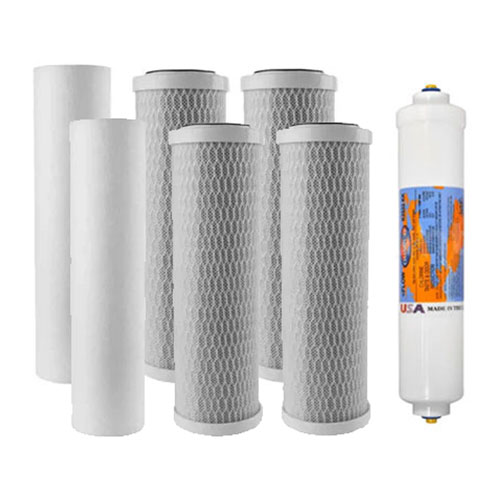 Hydronix 5-Stage RO Yearly Filter Kit with 3/8