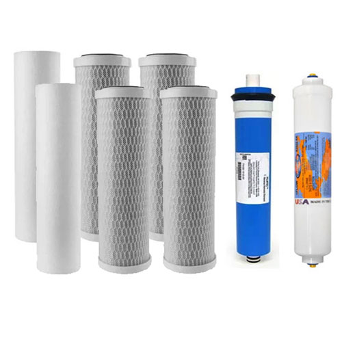 Hydronix 5Stage RO Yearly Filter Kit W/Membrane product image