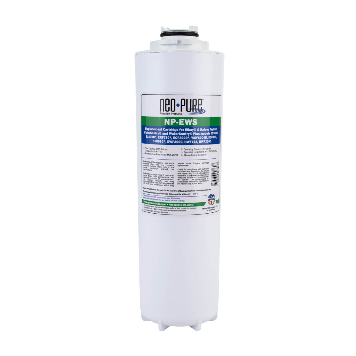NeoPure Replacement Filter for Elkay® Drinking Fountains product image