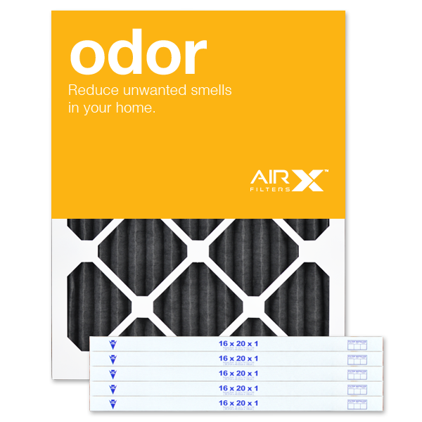 16x20x1 AIRx ODOR Air Filter - MERV 8 Carbon