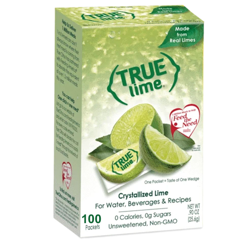 True Lime Water Flavoring Packet - Box of 100 product image