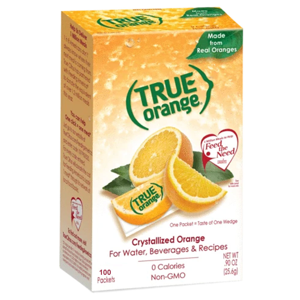 True Orange Water Flavoring Packet - Box of 100 product image