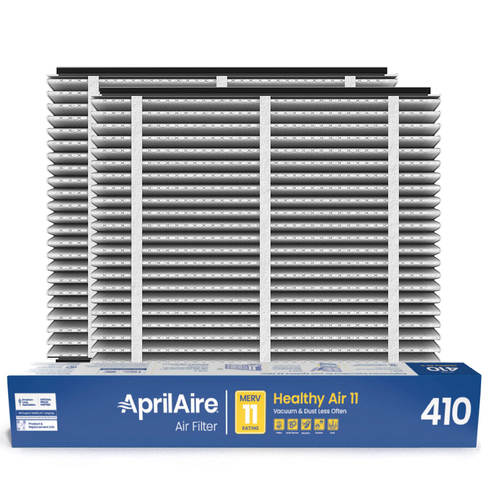 Aprilaire 410 merv 11 replacement filter 2 pack product image