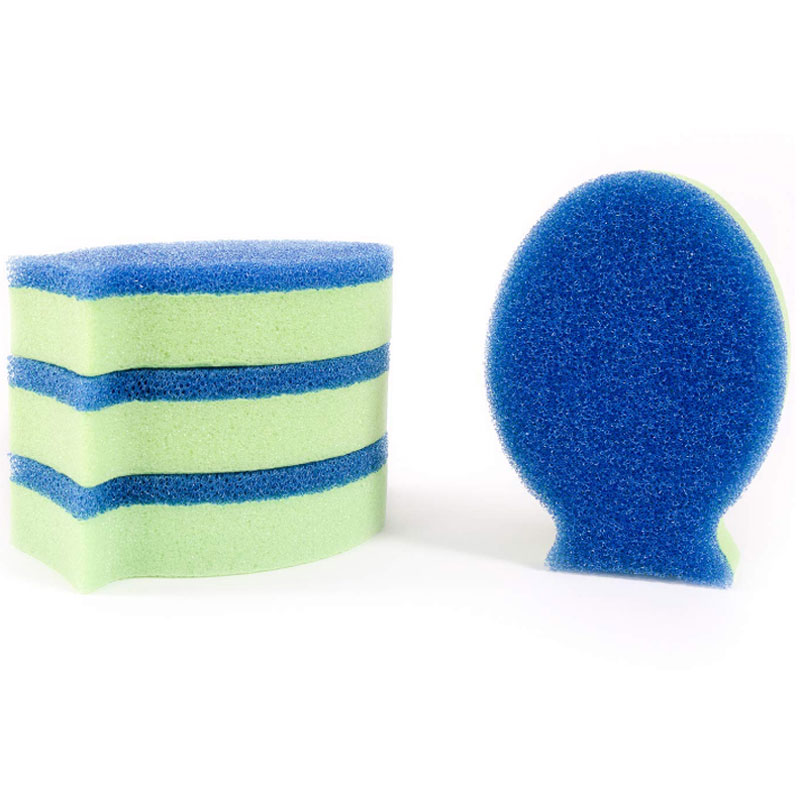 DishFish Dual - Antimicrobial Extreme Cleaning Sponge, 4-Pack product image
